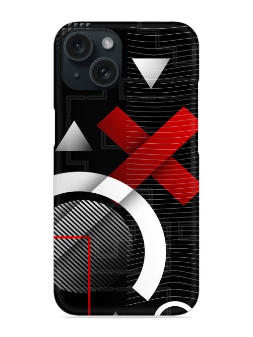 Geometric Pattern Snap Case