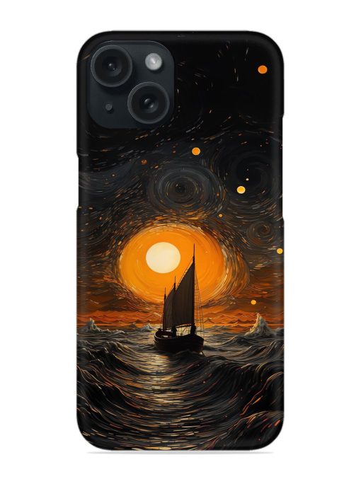 Starry Night At Sea Snap Case