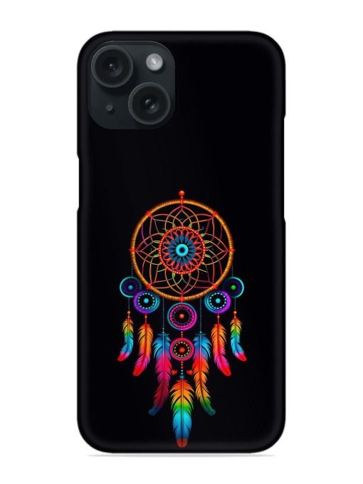 Dreamcatcher With Multi Color Feathers Snap Case