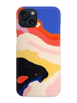 Abstract Painting With Vibrant Colors Snap Case