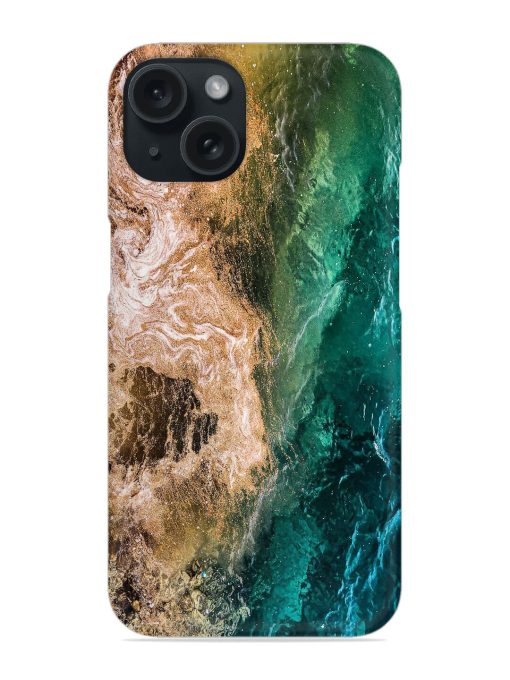 Captivating Depiction Of A Coastal Scene Snap Case