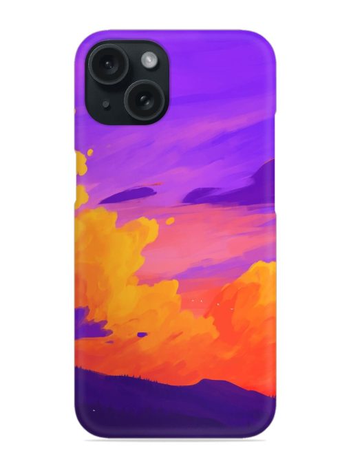 Purple Haze Sunset Snap Case