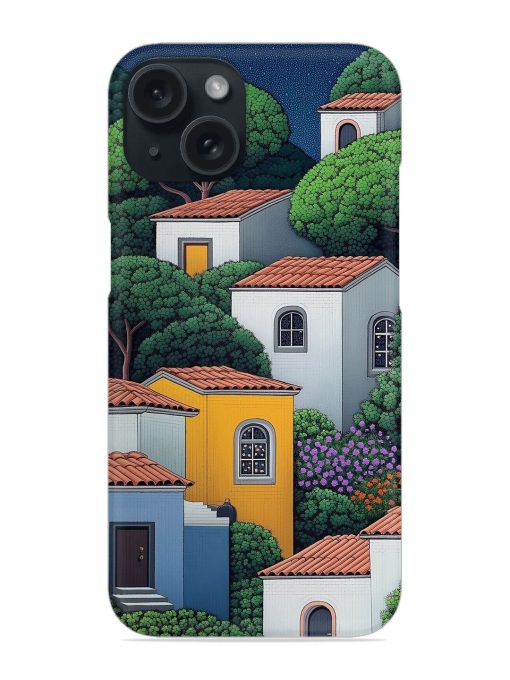 Village Nightscape Snap Case