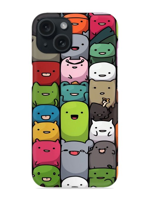 Crowd Of Cute- Cartoon Snap Case