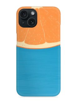 Close-Up Of An Orange Slice. Snap Case