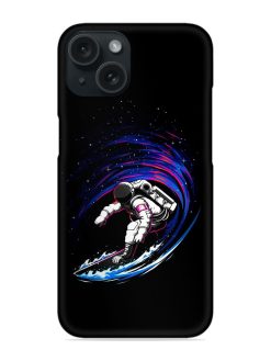 Astronaut Surfing On A Wave Of Stars Snap Case