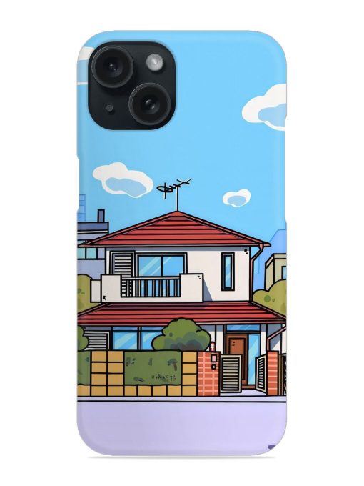 Cartoon-Style Snap Case