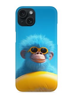 Blue Monkey Snap Case