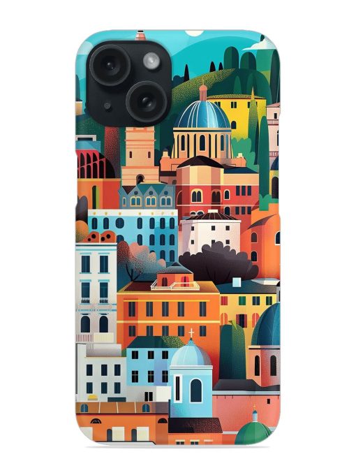 Colorful City Snap Case