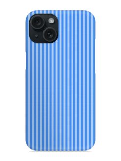 Blue And White Stripes Snap Case