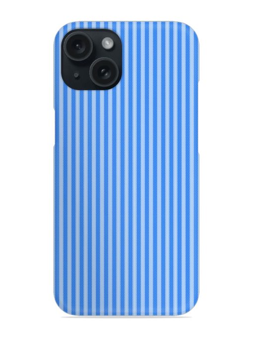 Blue And White Stripes Snap Case
