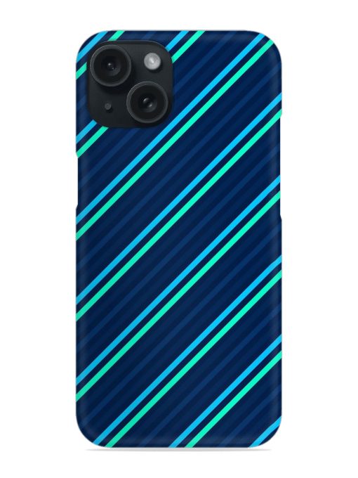 Diagonal Stripes Snap Case