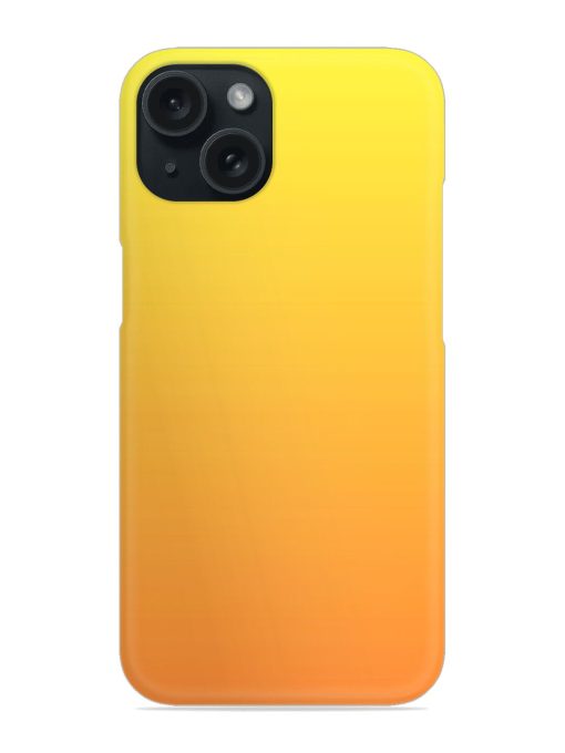 Yellow Gradient Snap Case