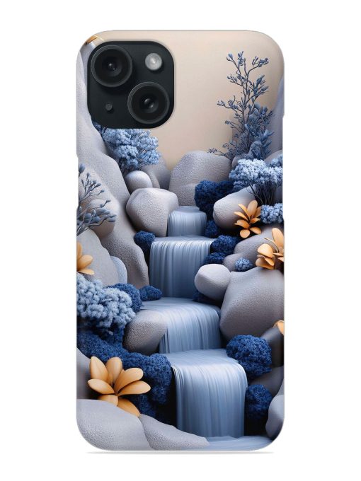 Serene Waterfall Snap Case