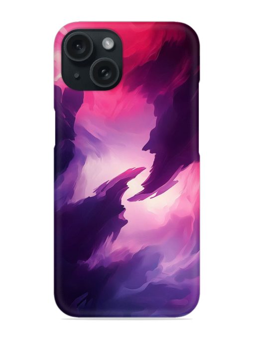 Crimson Clouds Snap Case