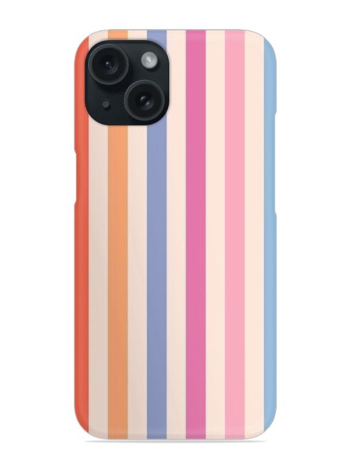 Colorful Stripes Snap Case