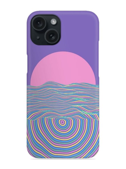 Color Waves Snap Case