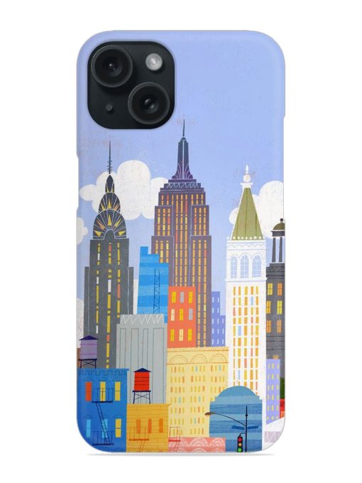 Colorful City Snap Case