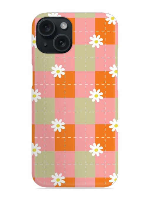 Floral Gingham Snap Case