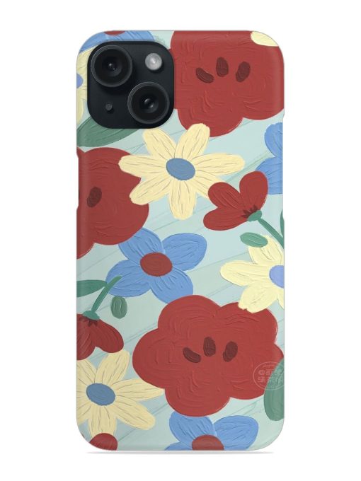 Colorful Flowers Snap Case