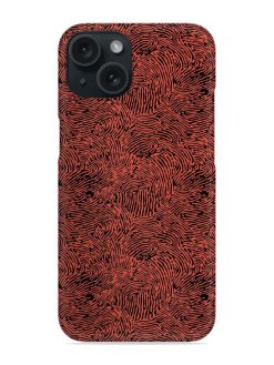 Fingerprint Maze Snap Case