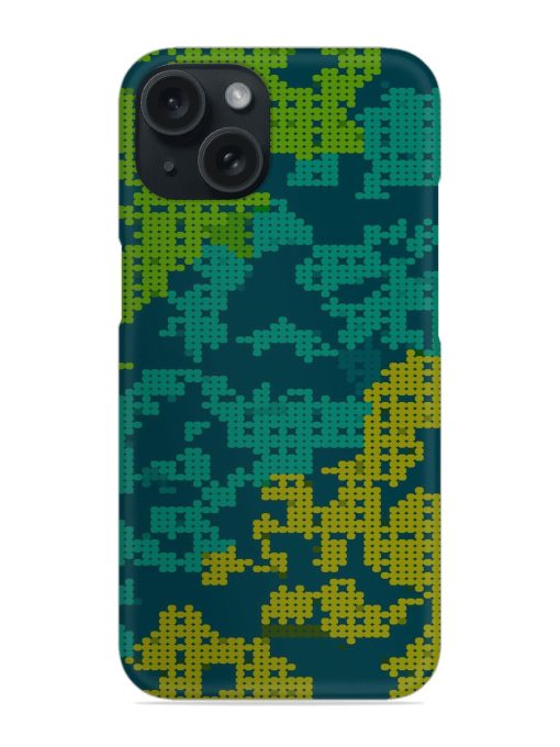 Pixelated Forest Snap Case