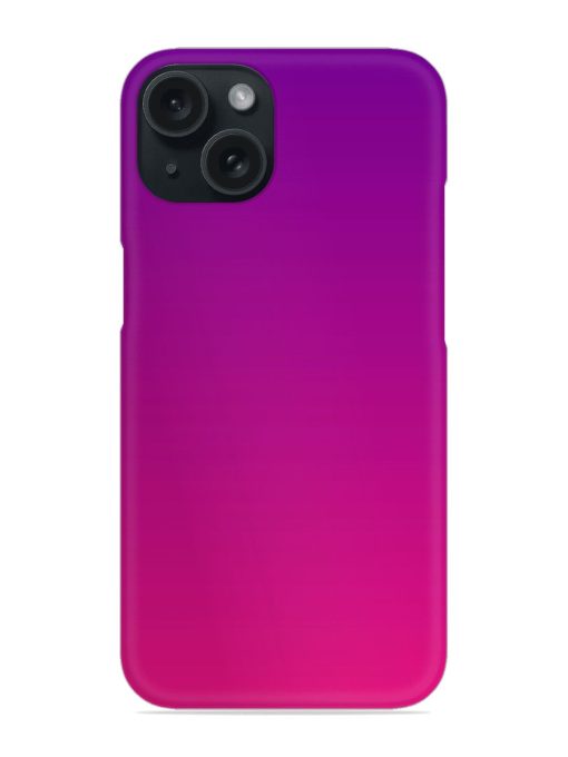 Dark Purple Pink Gradient Snap Case