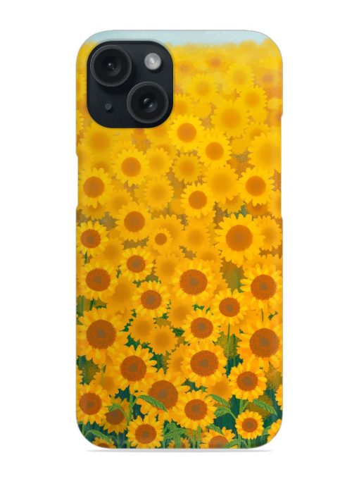 Sunflower Fields Snap Case