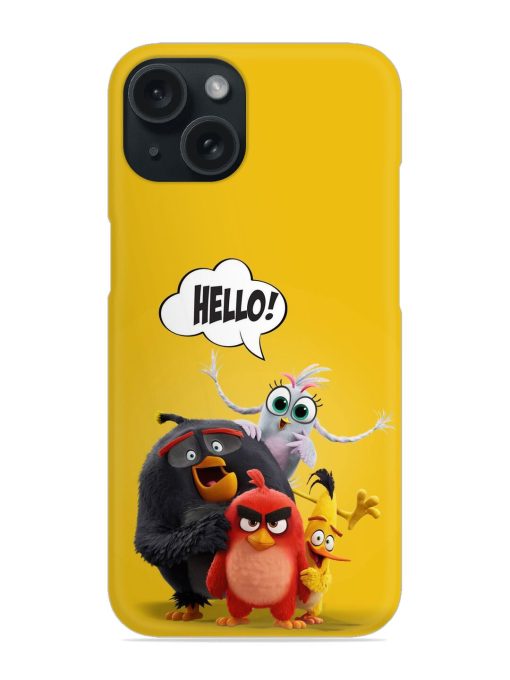 Angry Bird Cartoons Snap Case