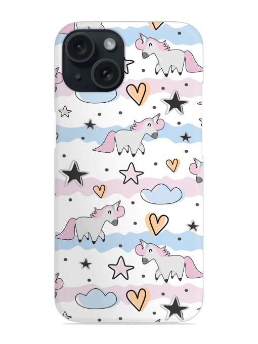 Unicorn Cloud Snap Case