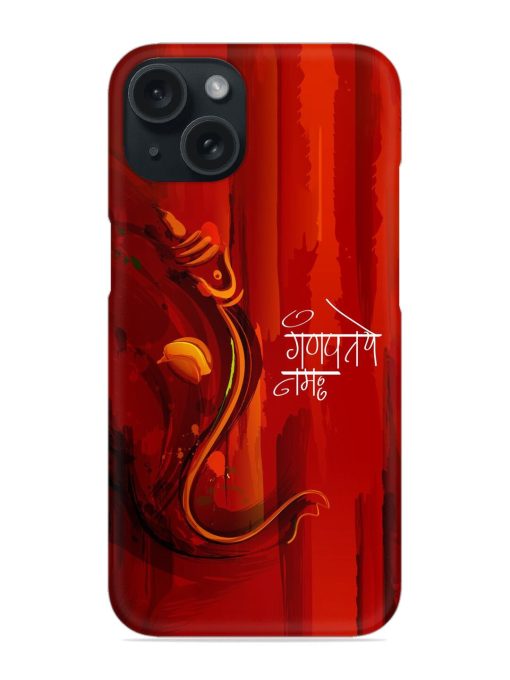 Ganpataye Namah Snap Case