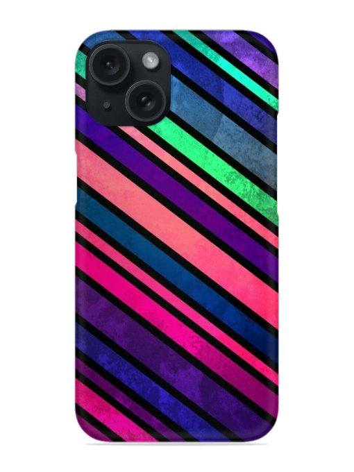 Crazy Pink And Blue Snap Case
