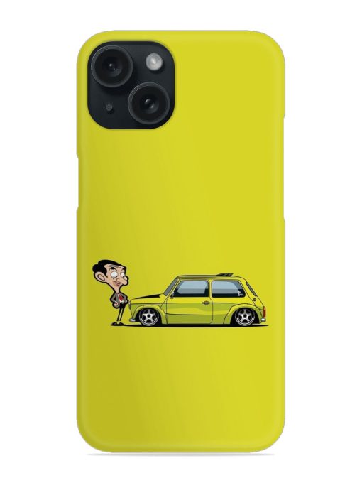 Mr Bean Cartoon Snap Case