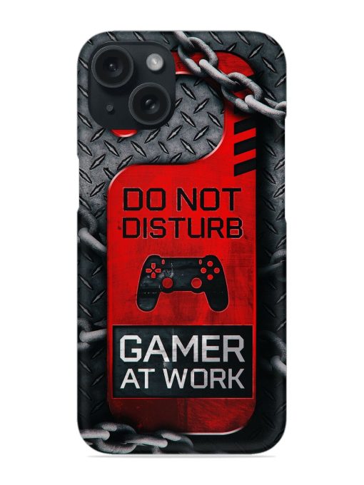 Do Not Disturb At Gaming Work Snap Case