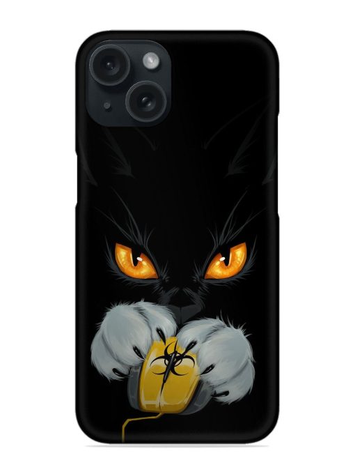 Dark Yellow Eye Fictional Art Snap Case