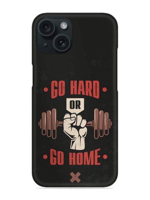 Go Hard Or Go Home Snap Case