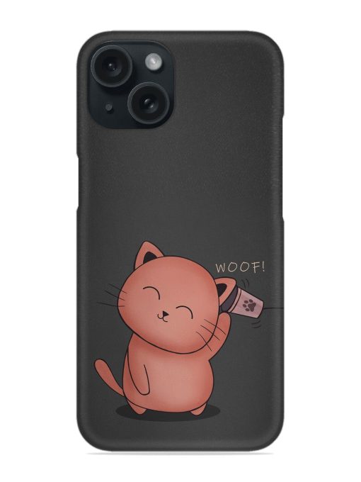 Happy Catty Cartoon Snap Case