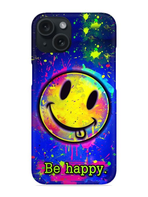 Be Happy Smiley Snap Case