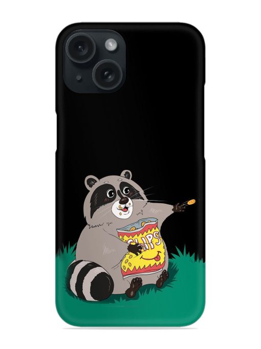 Panda With Chips Art Snap Case