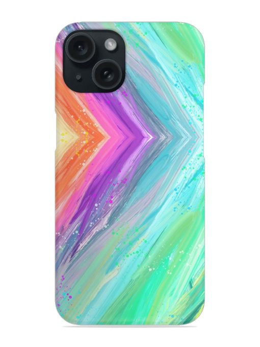 Colorful Fluid Marble Snap Case