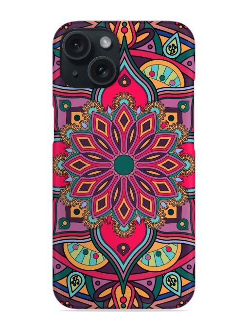 Colorful Mandala Design Snap Case