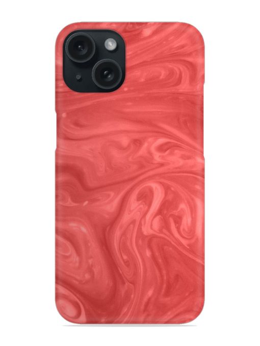 Mixed Red And Pink Marble Texture Snap Case