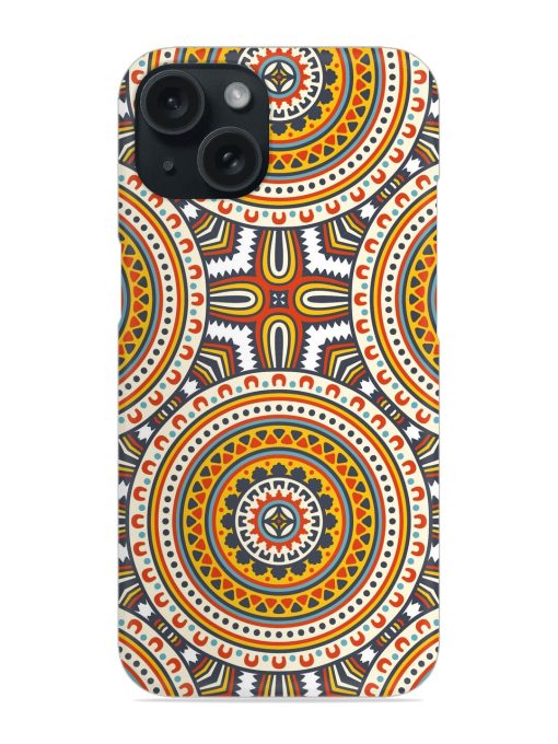 Seamless Pattern With Mandala Snap Case