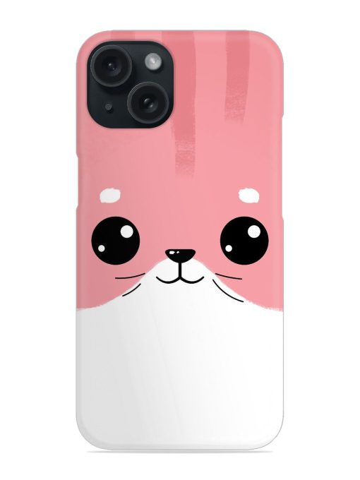 Cute Cat Face Vector Snap Case