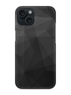 Black Abstract Snap Case