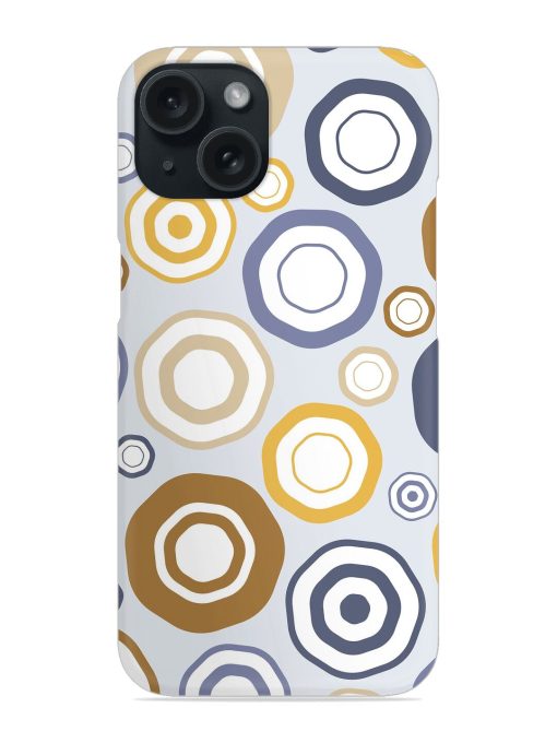 Round Abstract Pattern Art Snap Case