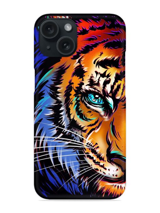 Colorful Lion Art Snap Case