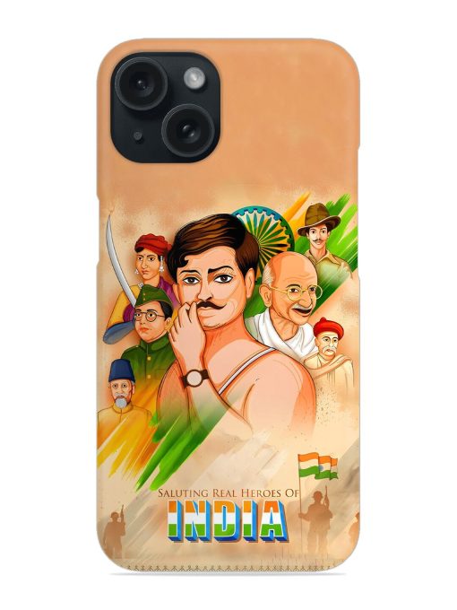 Indian Freedom Fighter Snap Case