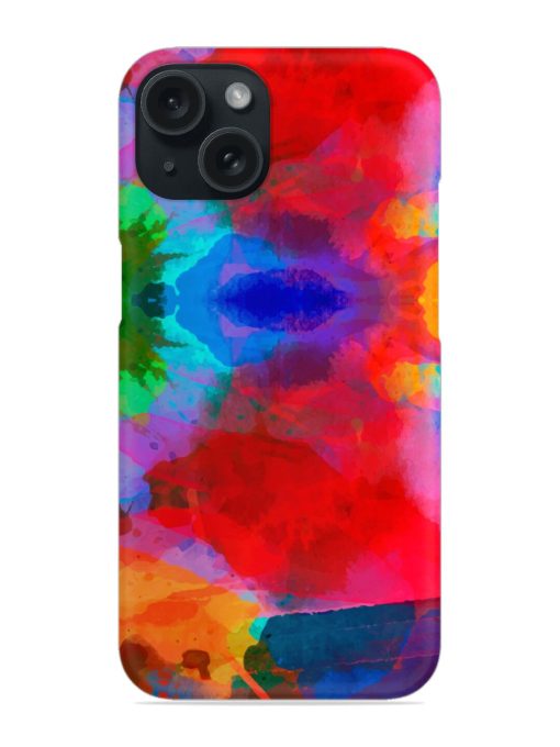 Abstract Watercolor Palette Snap Case