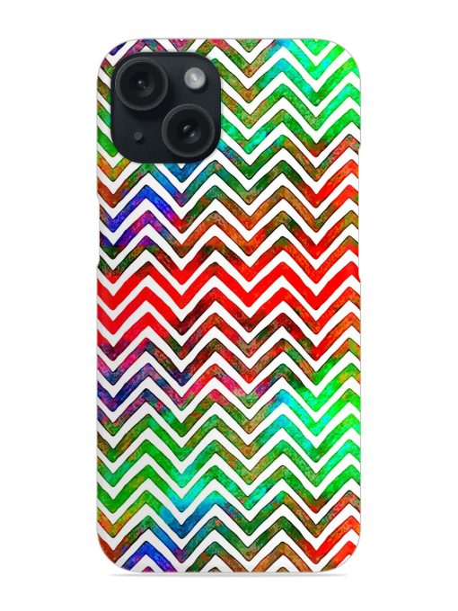 Zig Zag Pattern Snap Case